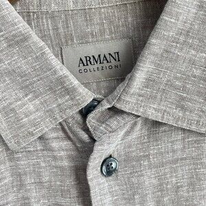 Armani Collezioni Linen shirt